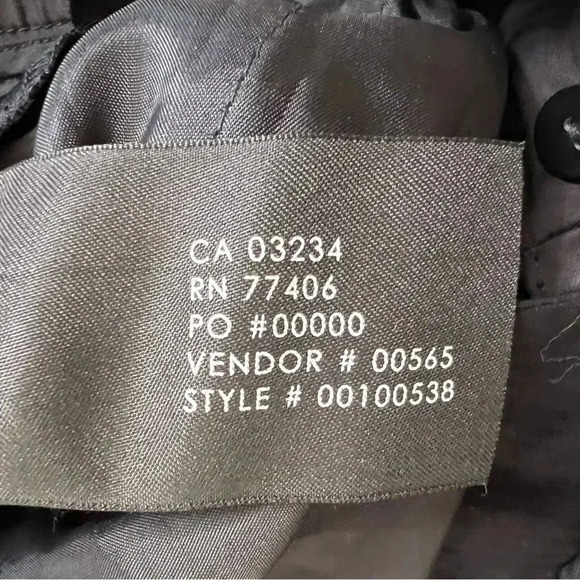 Club Monaco Black Ankle Pant Size 0 - Picture 7 of 8